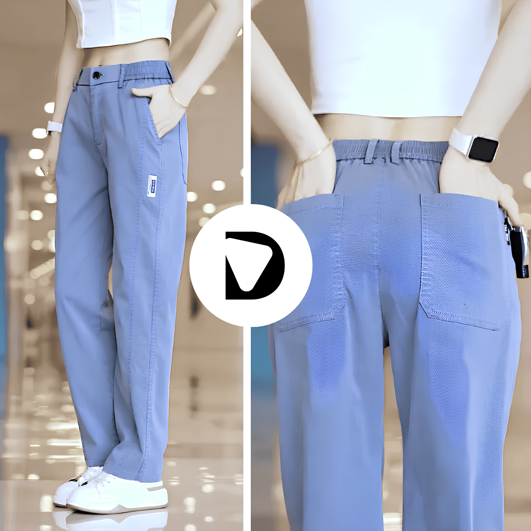 PACK 03 PANTALONES AURORA TEJIDO SEDA FRÍA Y CÓMODAS.
