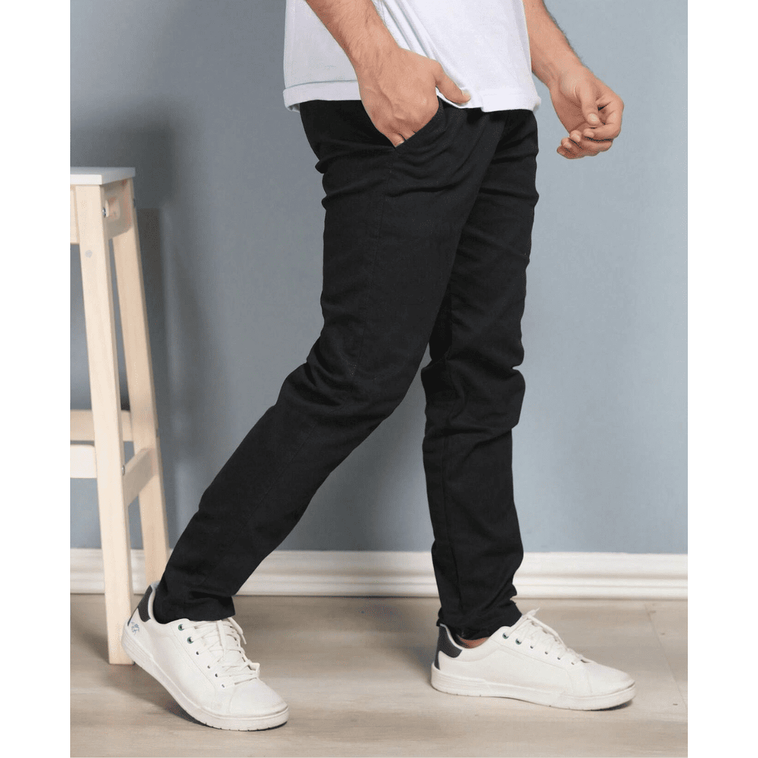 Pack de 4 Pantalones Masculinos de Sarga