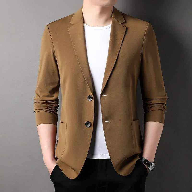 Blazer Casual Charles™ en Seda Fría