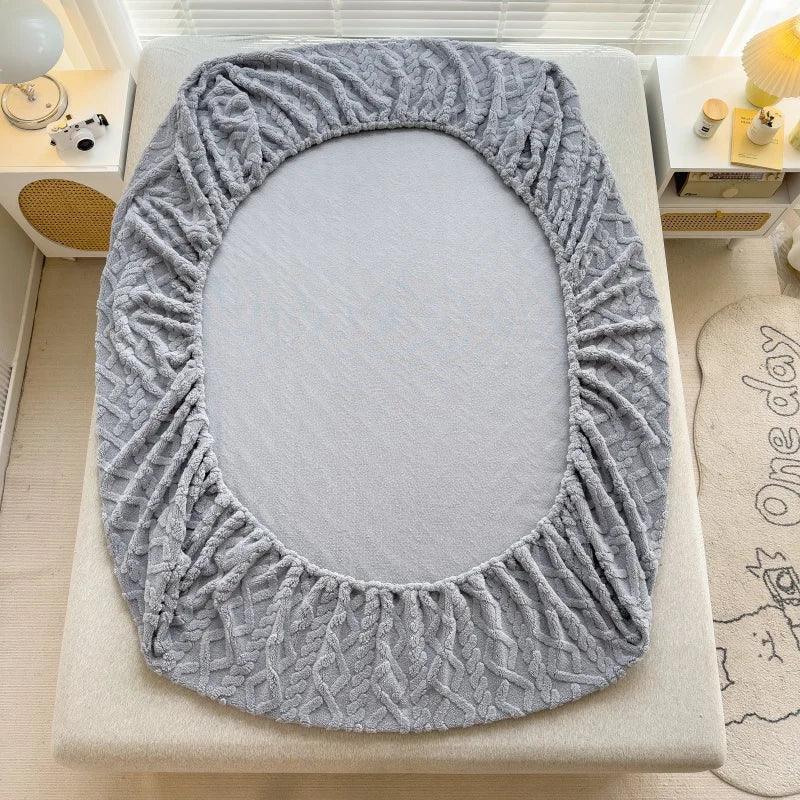 Juego de Sábanas Plush Nube – Sábana + Fundas con Toque Aterciopelado y Confort Inigualable