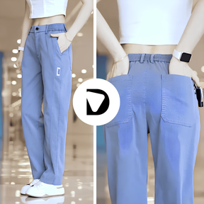 PACK 03 PANTALONES AURORA TEJIDO SEDA FRÍA Y CÓMODAS.