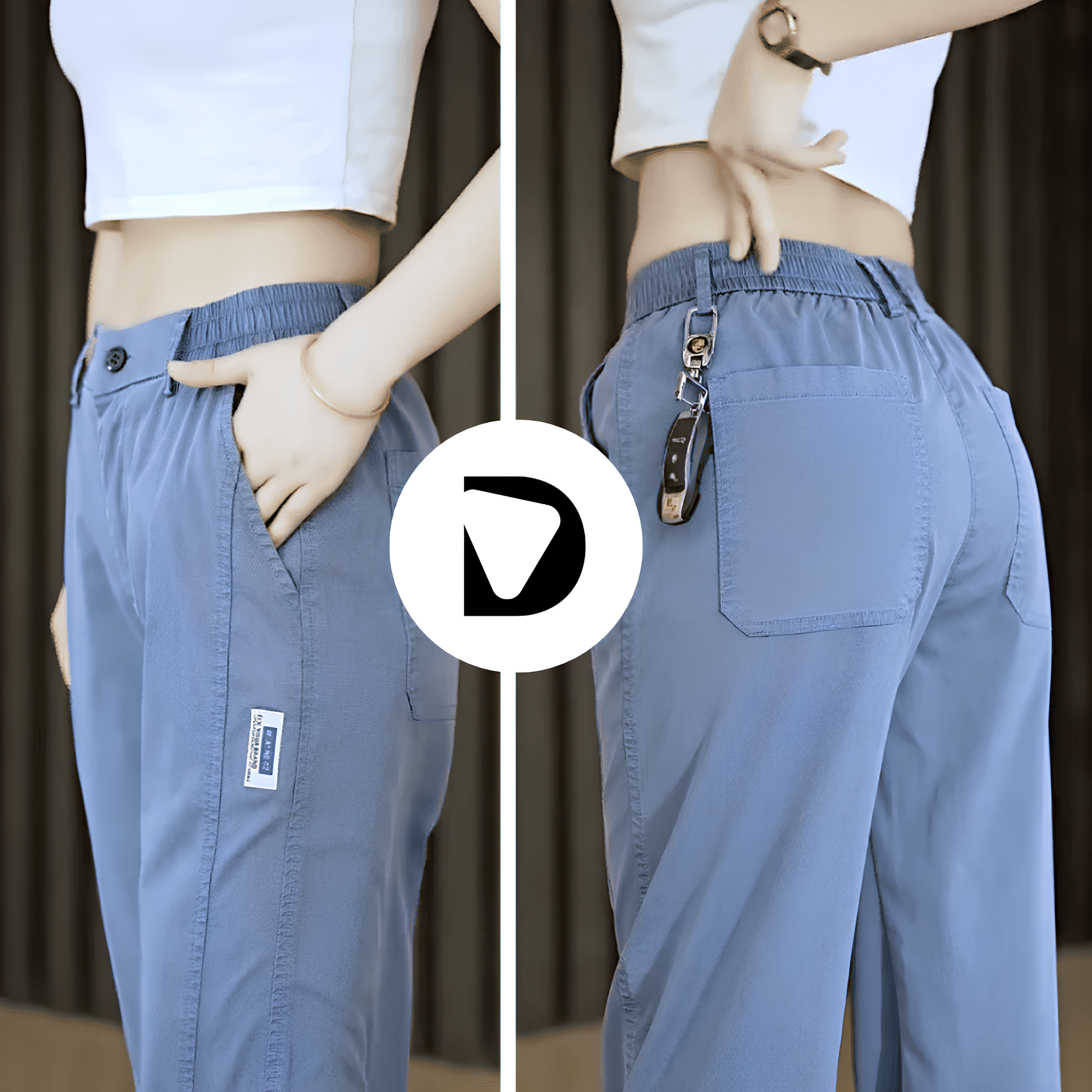 PACK 03 PANTALONES AURORA TEJIDO SEDA FRÍA Y CÓMODAS.