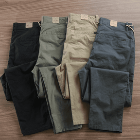 Pack de 4 Pantalones Masculinos de Sarga