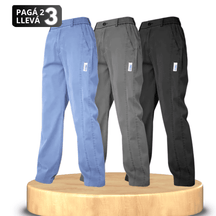 PACK 03 PANTALONES AURORA TEJIDO SEDA FRÍA Y CÓMODAS.
