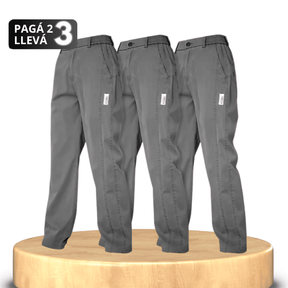 PACK 03 PANTALONES AURORA TEJIDO SEDA FRÍA Y CÓMODAS.