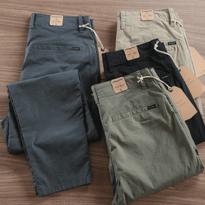 Pack de 4 Pantalones Masculinos de Sarga