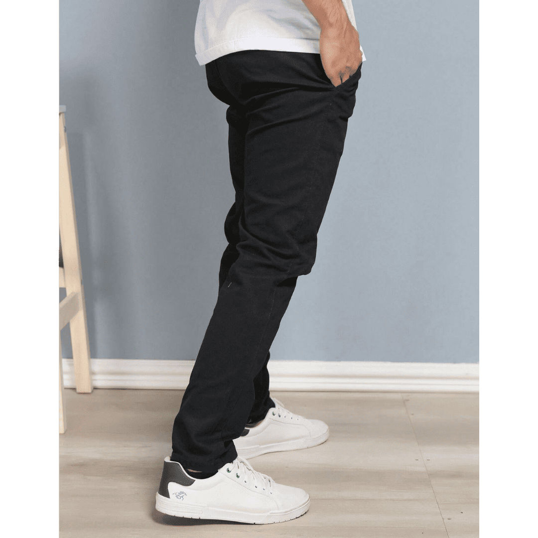 Pack de 4 Pantalones Masculinos de Sarga