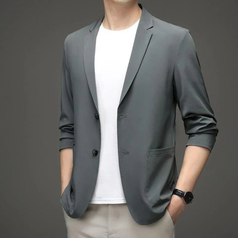 Blazer Casual Charles™ en Seda Fría
