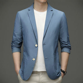 Blazer Casual Charles™ en Seda Fría