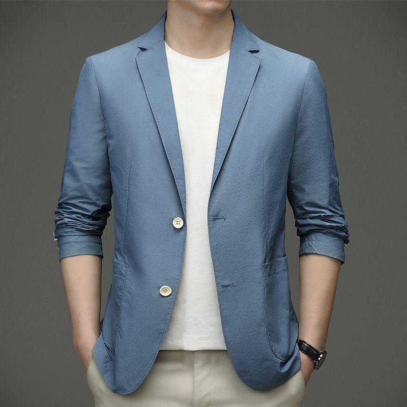 Blazer Casual Charles™ en Seda Fría
